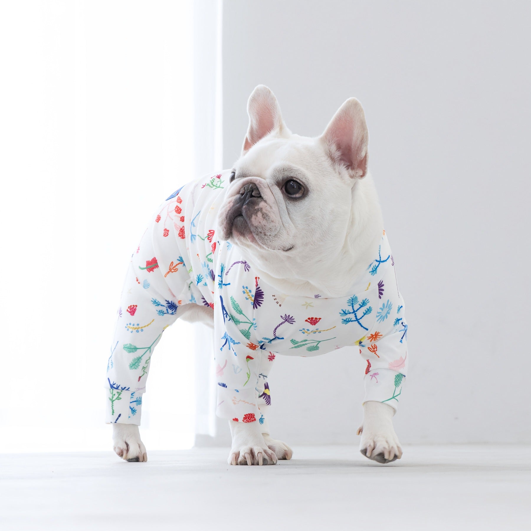 Buzz Factory バズファクトリー カラフルロンパース フラワーポップ