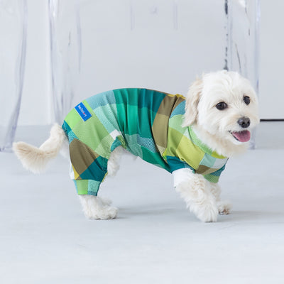 【再入荷】カラフルロンパース チェック