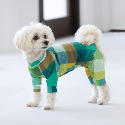 【再入荷】カラフルロンパース チェック