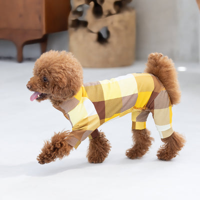 【再入荷】カラフルロンパース チェック