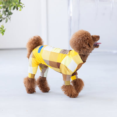 【再入荷】カラフルロンパース チェック