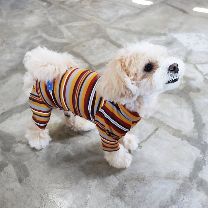 Buzz Factory バズファクトリー カラフルロンパース ボーダー 日本製