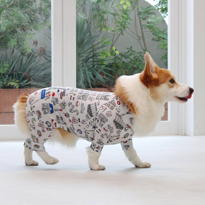 【新入荷】カラフルロンパース 胴長・短足わんちゃん向け