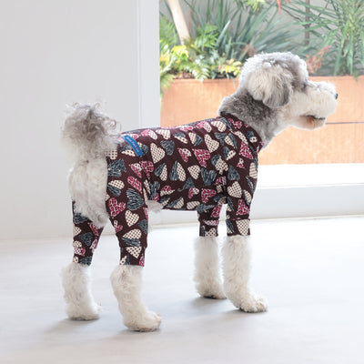 【新入荷】カラフルロンパース アニマルハート