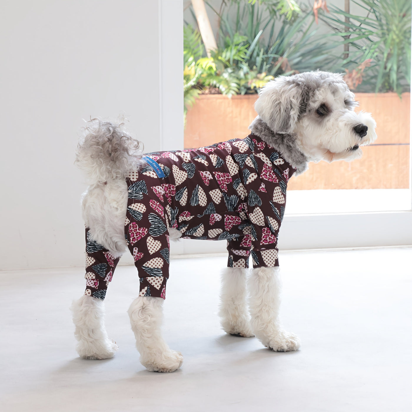 【新入荷】カラフルロンパース アニマルハート