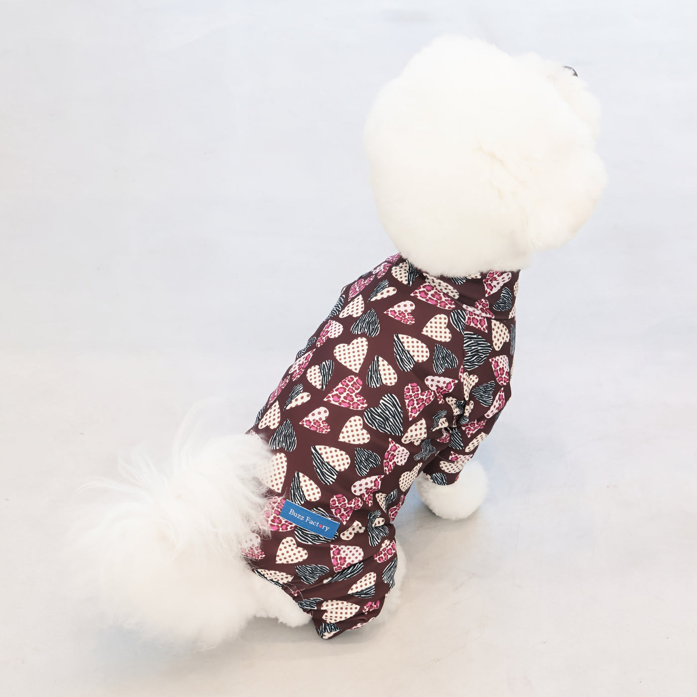 【新入荷】カラフルロンパース アニマルハート