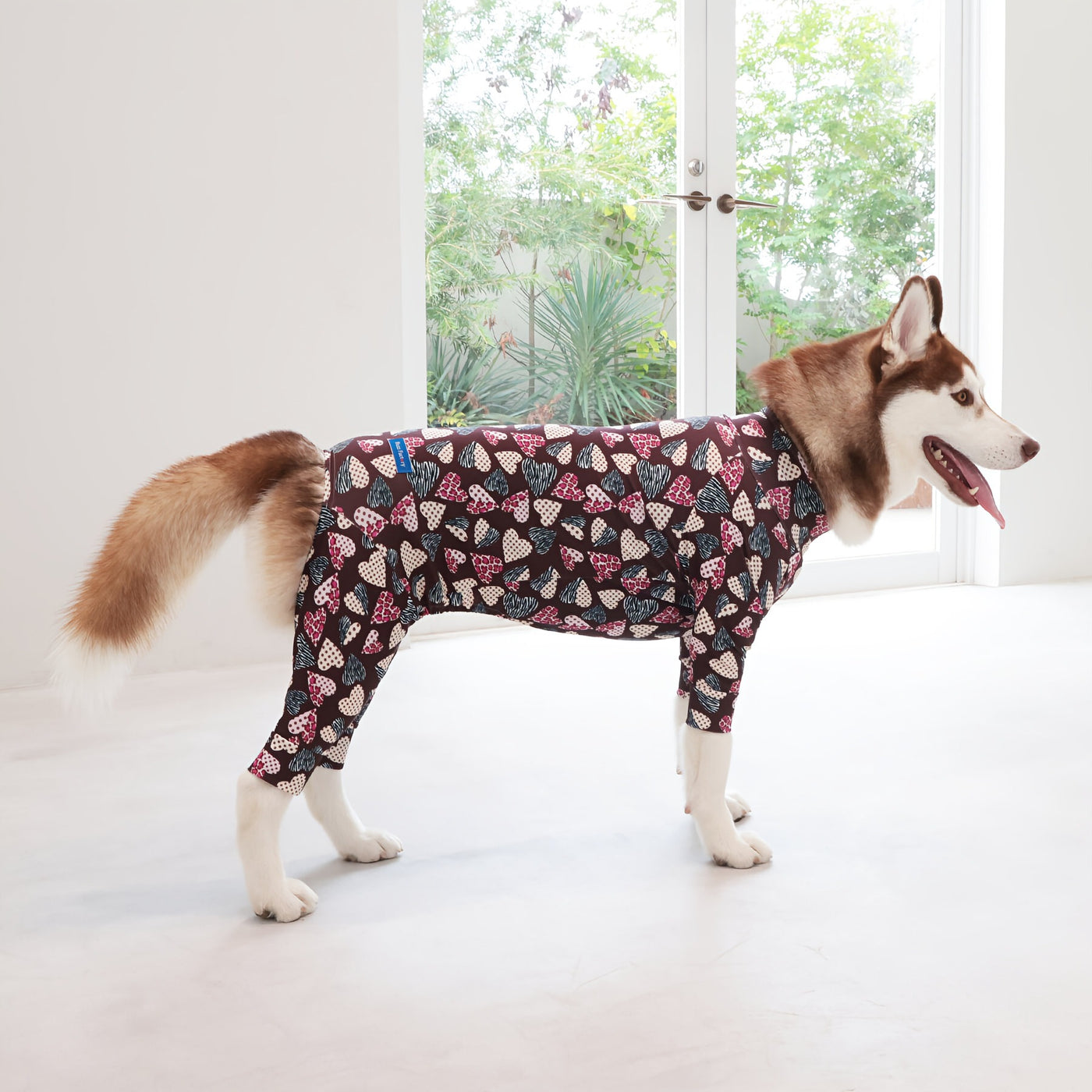 【新入荷】カラフルロンパース アニマルハート