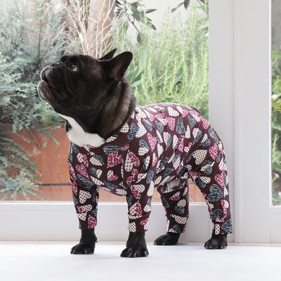 【新入荷】カラフルロンパース アニマルハート