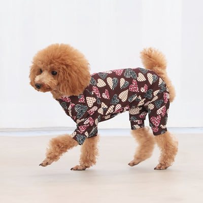 【新入荷】カラフルロンパース アニマルハート