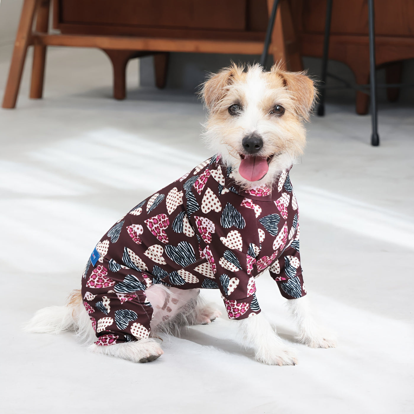 【新入荷】カラフルロンパース アニマルハート