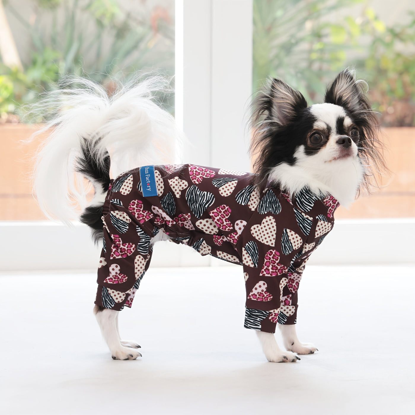 【新入荷】カラフルロンパース アニマルハート