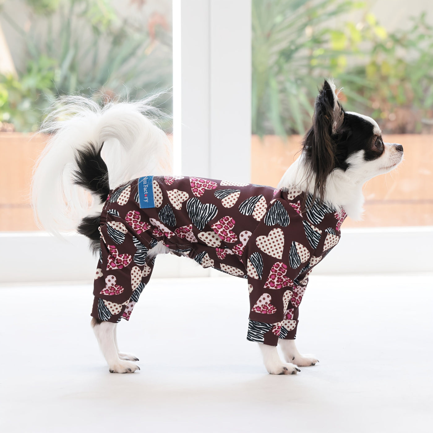 【新入荷】カラフルロンパース アニマルハート