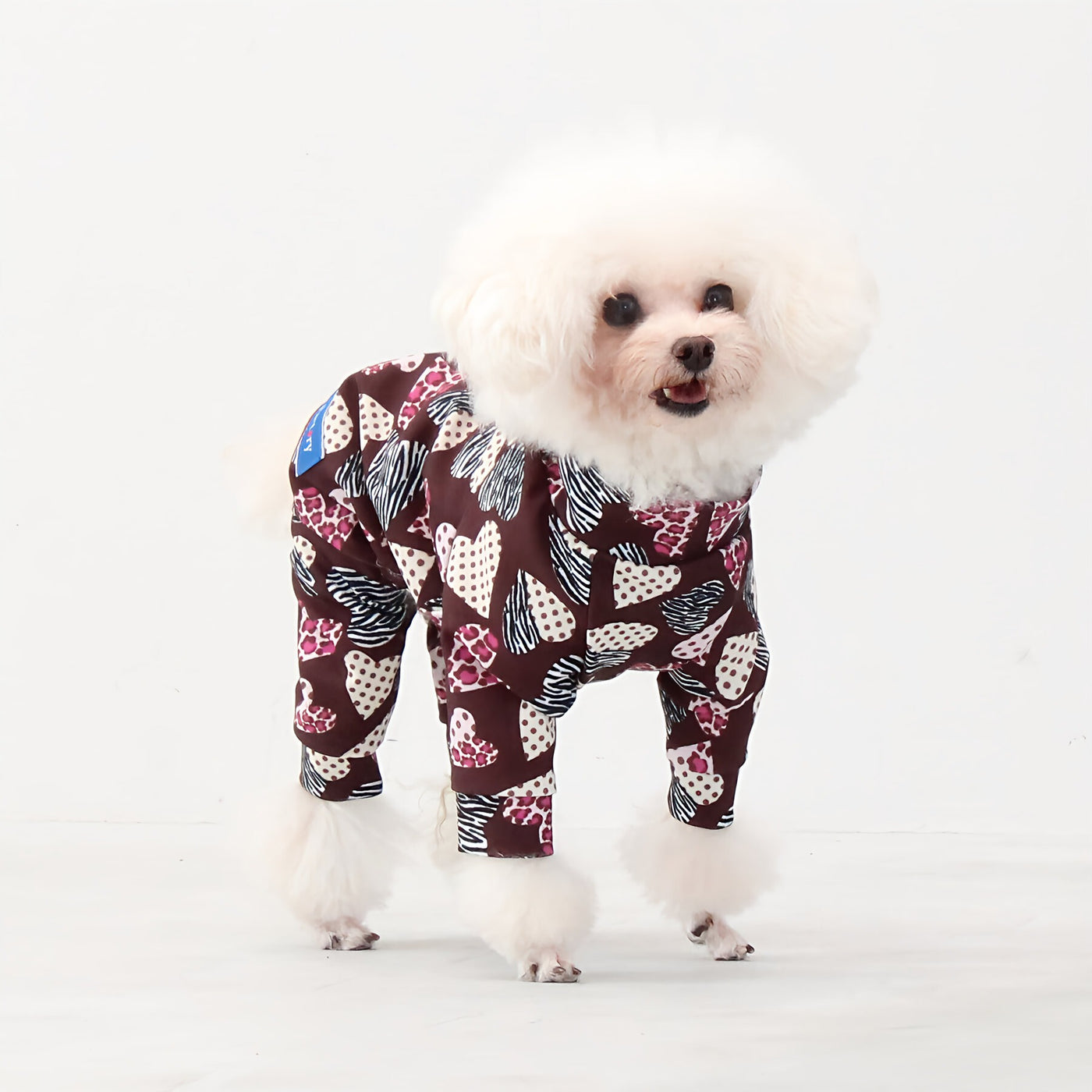 【新入荷】カラフルロンパース アニマルハート