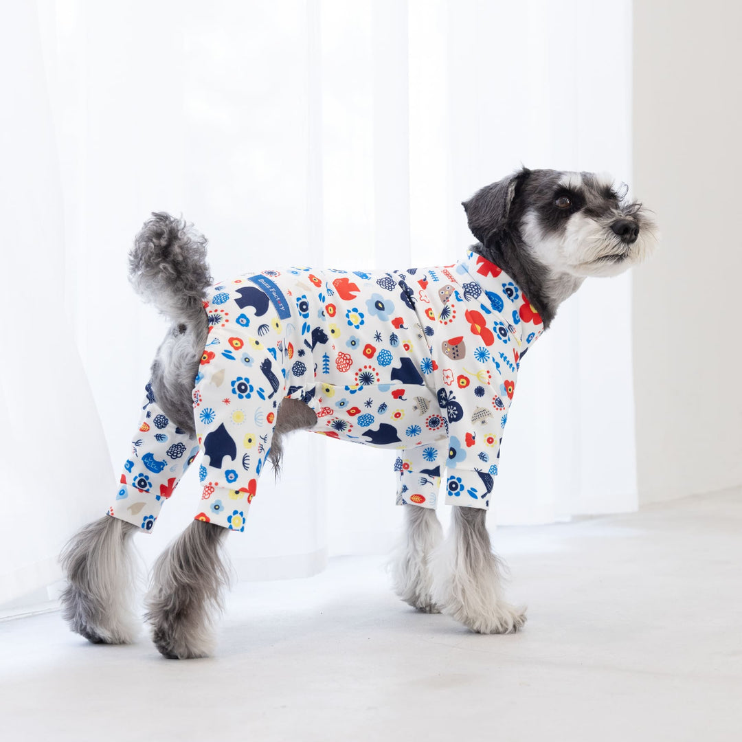 Buzz Factory バズファクトリー カラフルロンパース 北欧ポップ