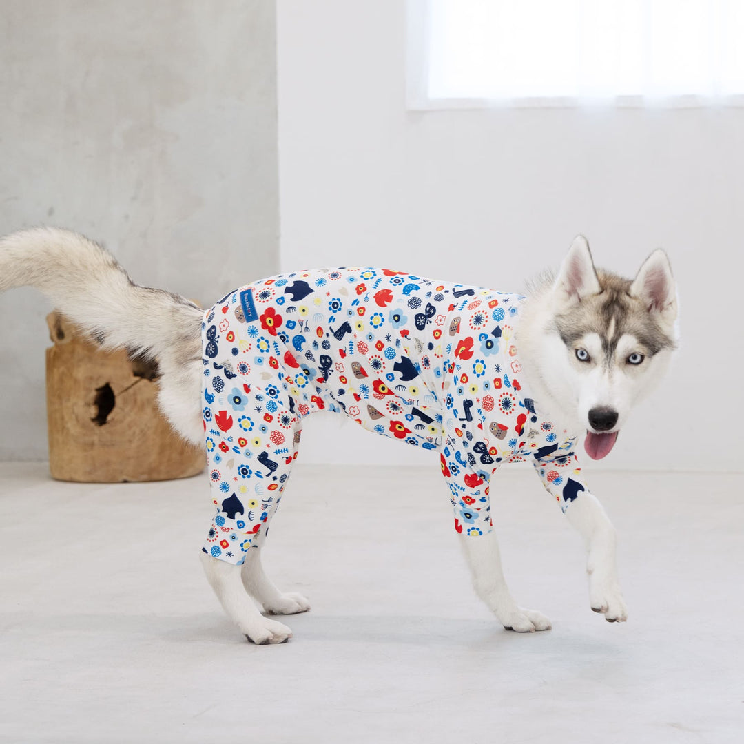 Buzz Factory バズファクトリー カラフルロンパース 北欧ポップ 日本製