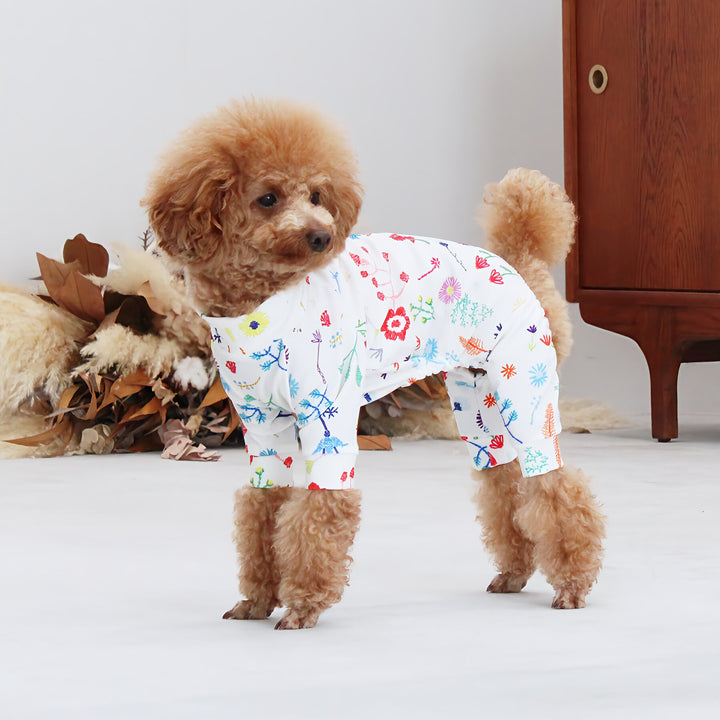 Buzz Factory バズファクトリー カラフルロンパース フラワーポップ