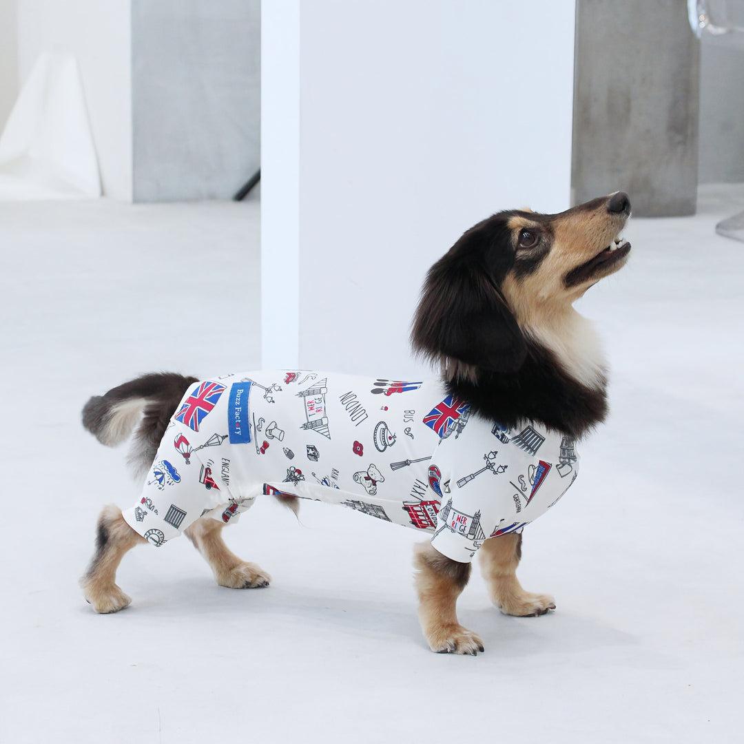 Buzz Factory バズファクトリー カラフルロンパース ロンドン 日本製