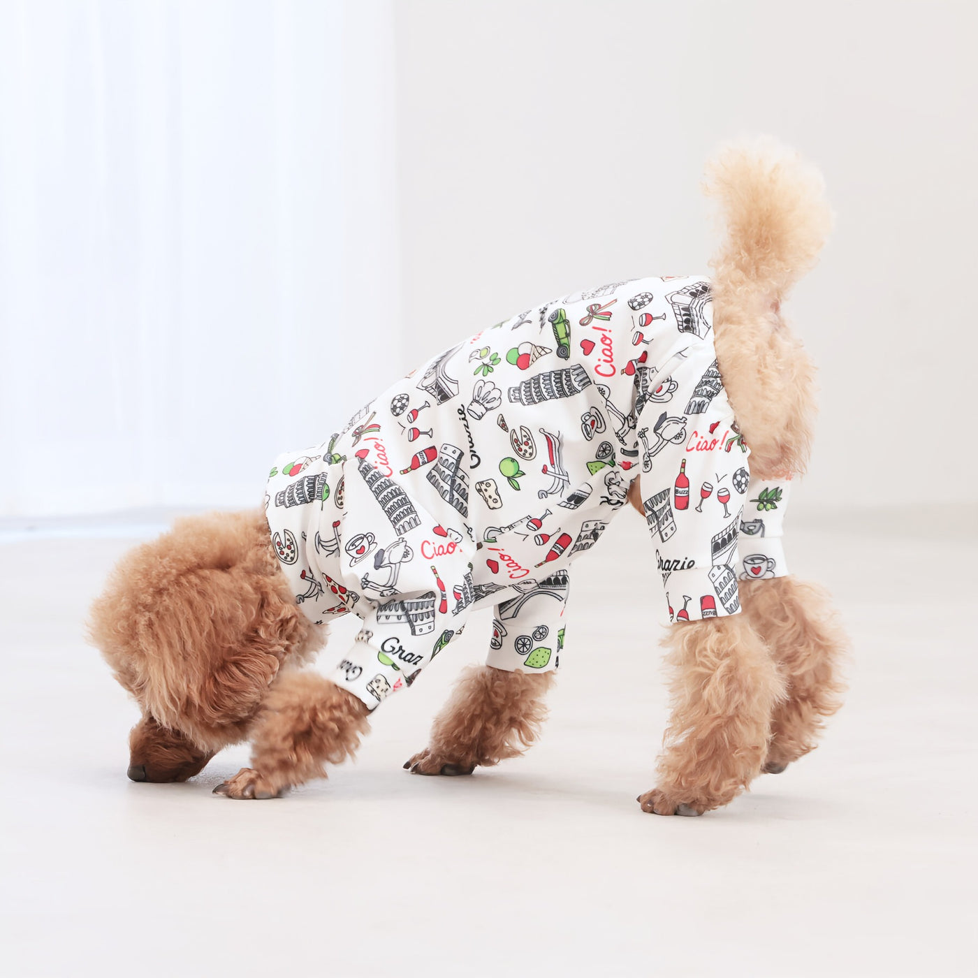 【新入荷】カラフルロンパース イタリア