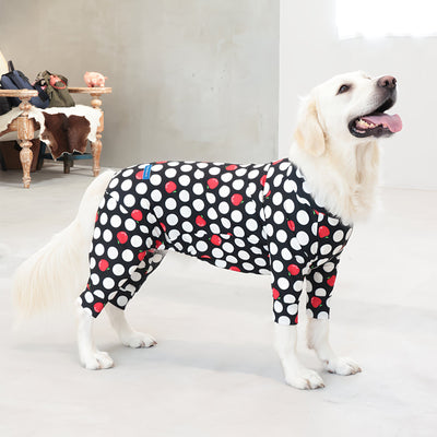 【新入荷】カラフルロンパース アップルドット