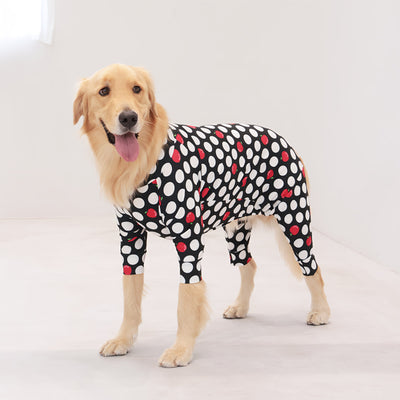 【新入荷】カラフルロンパース アップルドット