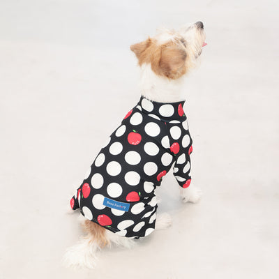 【新入荷】カラフルロンパース アップルドット