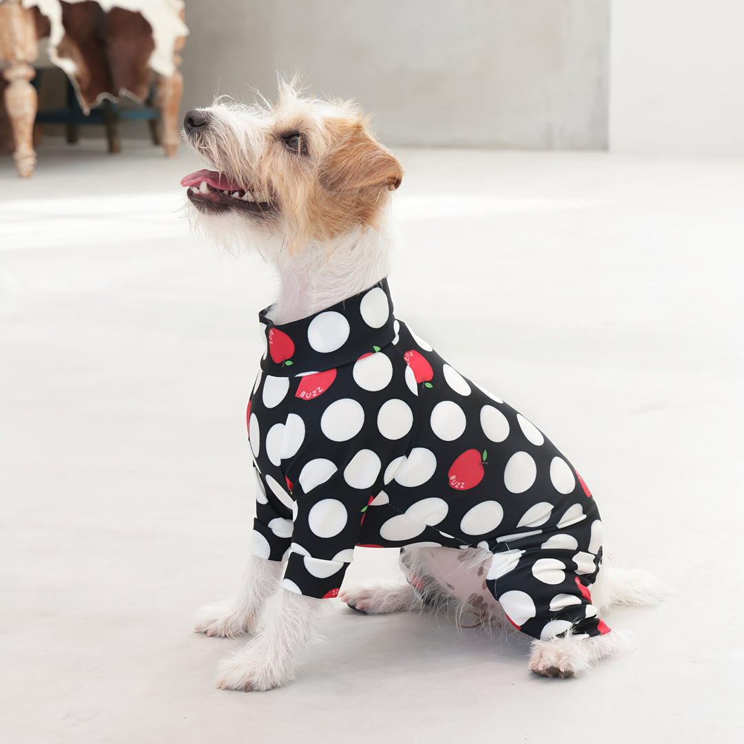 新・再入荷】カラフルロンパース アップルドット ｜Buzz Factory