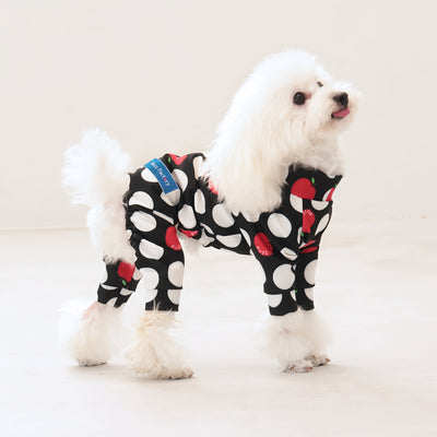 【新入荷】カラフルロンパース アップルドット